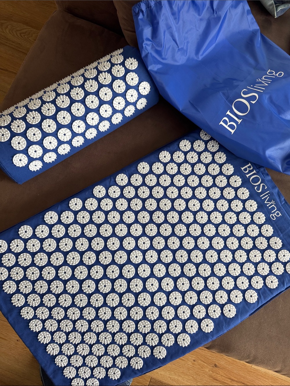 Bios Living Accupressure “shakti” mat and bolster with case